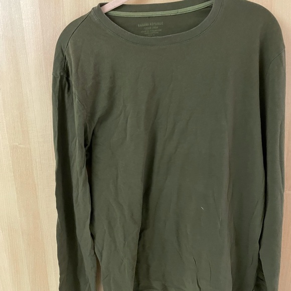Men banana republic long sleeve shirt